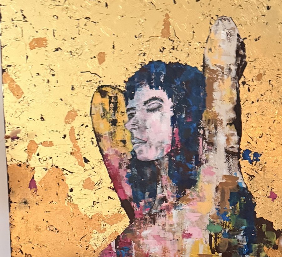 Gouden portret